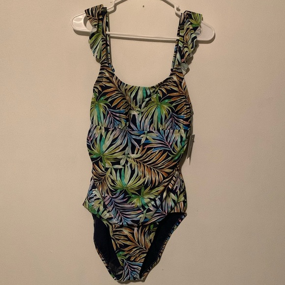 Ellen Tracy One piece Bathing Suit NWT - Picture 1 of 9